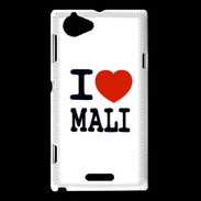 Coque Sony Xperia L I love Mali
