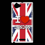 Coque Sony Xperia L I love London 2