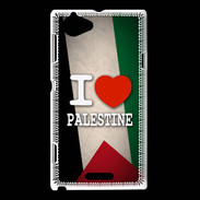 Coque Sony Xperia L I love Palestine 3