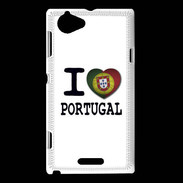 Coque Sony Xperia L I love Portugal 2