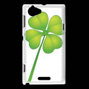 Coque Sony Xperia L trèfle 2