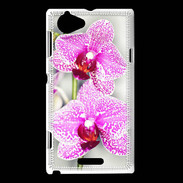 Coque Sony Xperia L Belle Orchidée PR 30