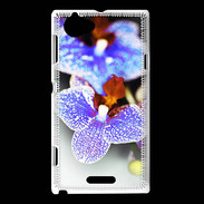 Coque Sony Xperia L Belle Orchidée PR 40