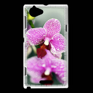 Coque Sony Xperia L Belle Orchidée PR 50