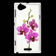 Coque Sony Xperia L Branche orchidée PR