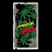 Coque Sony Xperia L Génération Ganja ZG