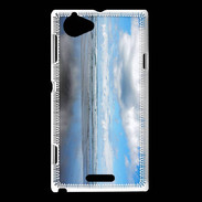 Coque Sony Xperia L DP Nuage mirroir