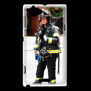 Coque Sony Xperia L Un pompier à New York PR 20