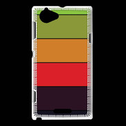 Coque Sony Xperia L couleurs 