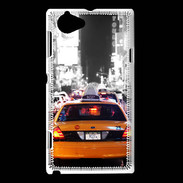 Coque Sony Xperia L Vue d'un taxi à New York PR 10