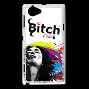 Coque Sony Xperia L Bitch cola et fille