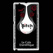 Coque Sony Xperia L Bitch Cola goutte