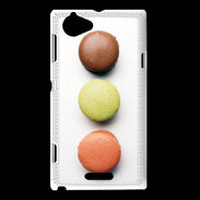 Coque Sony Xperia L Trio de macarons PR