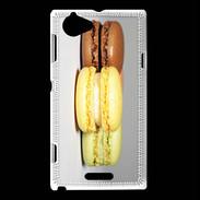 Coque Sony Xperia L Trio de macarons PR 10