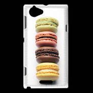 Coque Sony Xperia L Les macarons PR