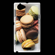 Coque Sony Xperia L Mélange de macarons PR