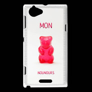 Coque Sony Xperia L Mon Nounours PR