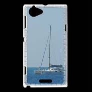 Coque Sony Xperia L Coque Catamaran mer des Caraibes