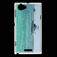 Coque Sony Xperia L Bateau de pêche aux gros