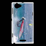Coque Sony Xperia L DP Planche à voile en mer