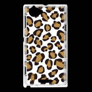 Coque Sony Xperia L motif léopard 2