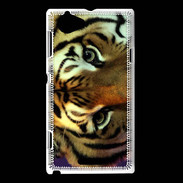 Coque Sony Xperia L Œil du tigre PB 1