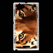 Coque Sony Xperia L Oeil de tigre PB 2