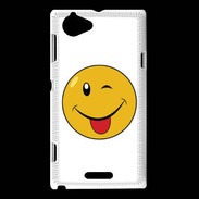 Coque Sony Xperia L smiley 5