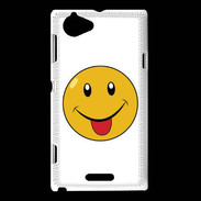 Coque Sony Xperia L smiley 6