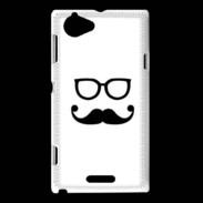 Coque Sony Xperia L moustache 1