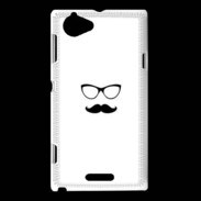 Coque Sony Xperia L moustache 4