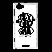 Coque Sony Xperia L Adishatz Humour Landes