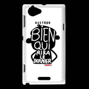Coque Sony Xperia L Adishatz Humour Aveyron