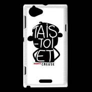 Coque Sony Xperia L Adishatz Humour Creuse