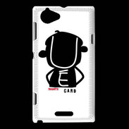 Coque Sony Xperia L Adishatz Humour Gard