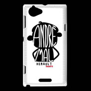 Coque Sony Xperia L Adishatz Humour Herault