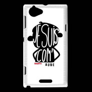 Coque Sony Xperia L Adishatz Humour Aude