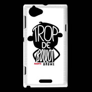 Coque Sony Xperia L Adishatz Humour Drome