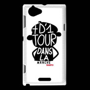 Coque Sony Xperia L Adishatz Humour Manche