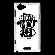 Coque Sony Xperia L Adishatz Humour Ariège