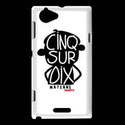 Coque Sony Xperia L Adishatz Humour Mayenne