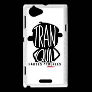 Coque Sony Xperia L Adishatz Humour Haute Pyrenées