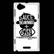 Coque Sony Xperia L Adishatz Humour Pyrenées Atlantiques