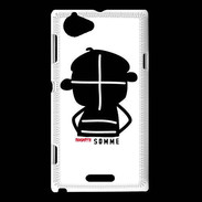 Coque Sony Xperia L Adishatz Humour Somme