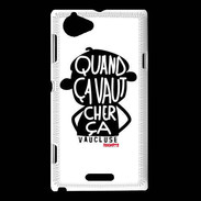 Coque Sony Xperia L Adishatz Humour Vaucluse