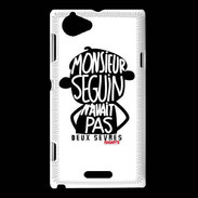 Coque Sony Xperia L Adishatz Humour Deux Sevres