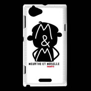 Coque Sony Xperia L Adishatz Humour Meurthe et Moselle