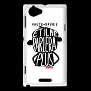 Coque Sony Xperia L Adishatz Humour Haute Savoie