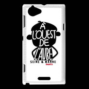 Coque Sony Xperia L Adishatz Humour Seine et Marne