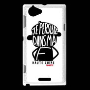 Coque Sony Xperia L Adishatz Humour Haute Loire